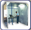 Dual Draw Environmental Booth