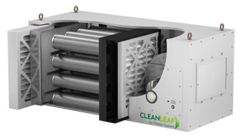 CleanLeaf All-Inclusive grow room air cleaner series.