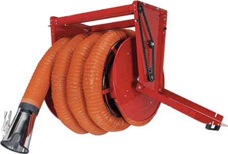 Motorized hose reel